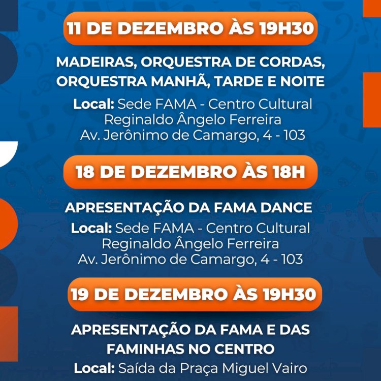 Apresentações Fanfarra Municipal de Atibaia