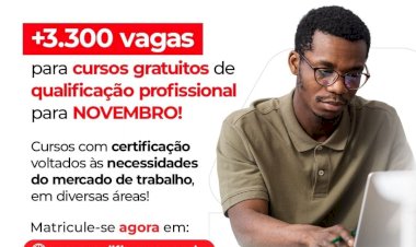 Programa 'Novo Emprego' Oferece Cursos Gratuitos de Qualificação Profissional