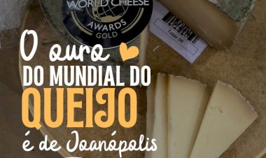 Queijo de Joanópolis vence World Cheese Awards 2024