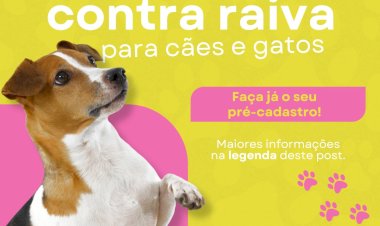 Vacinação Contra a Raiva em Joanópolis