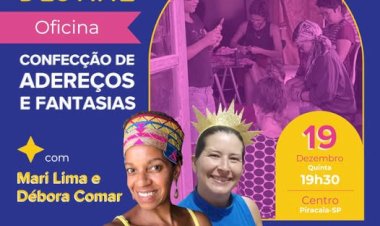 Oficina de Adereços e Fantasias de Carnaval do Clã Destino 2025