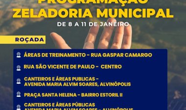 Zeladoria Municipal de Atibaia Divulga Programação de Limpeza e Manutenção