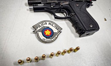 POLÍCIA MILITAR REALIZA APREENSÃO DE ARMA DE FOGO NO MUNICÍPIO DE PIRACAIA