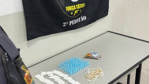 PM PRENDE INDIVÍDUO POR TRÁFICO DE DROGAS EM BRAGANÇA PAULISTA