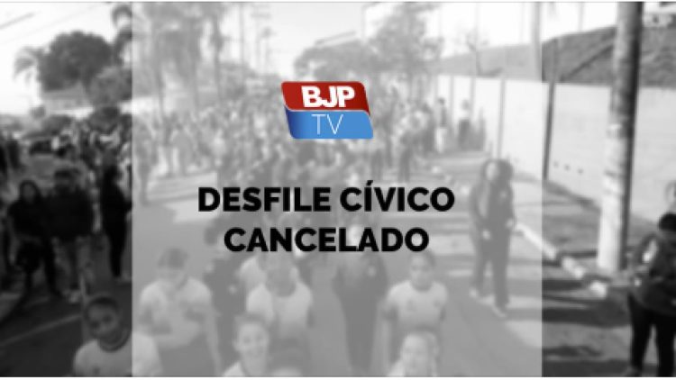 DESFILE CÍVICO É CANCELADO POR CAUSA DA CHUVA EM BOM JESUS DOS PERDÕES