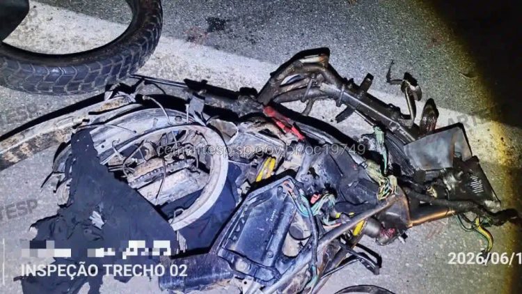 MOTOCICLISTA DE 22 ANOS MORRE EM ACIDENTE GRAVE NA D. PEDRO I, EM BOM JESUS DOS PERDÕES