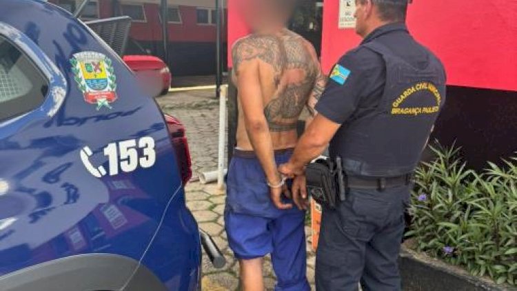 GCM de Bragança Paulista Captura Indivíduo Procurado pela Justiça