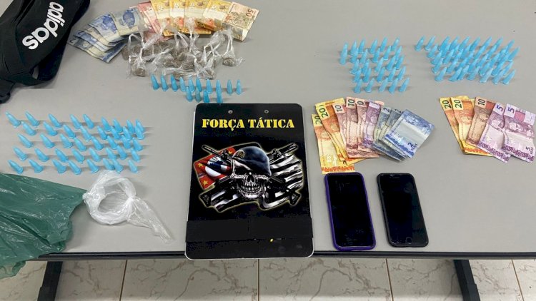 Tráfico de Drogas e Corrupção de Menores: Polícia Militar Prende Dois Homens e Apreende Drogas em Bragança Paulista