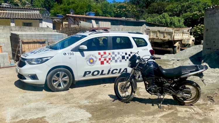 Polícia Militar Recupera Motocicleta Furtada em Nazaré Paulista
