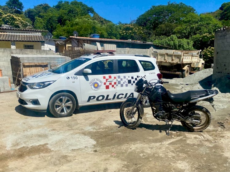 Polícia Militar Recupera Motocicleta Furtada em Nazaré Paulista