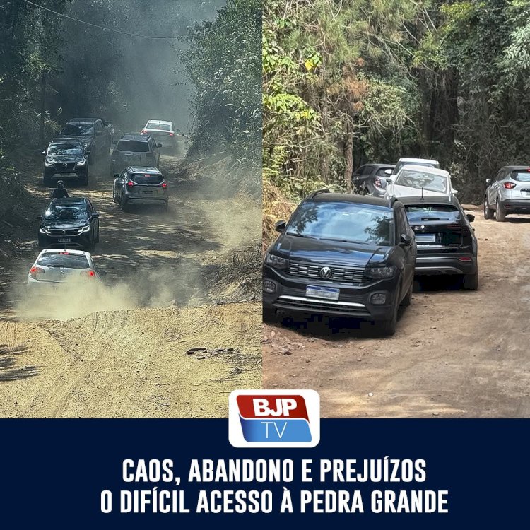 CAOS, ABANDONO E PREJUÍZOS: O DIFÍCIL ACESSO À PEDRA GRANDE, MONUMENTO NATURAL ENTRE BOM JESUS DOS PERDÕES E ATIBAIA